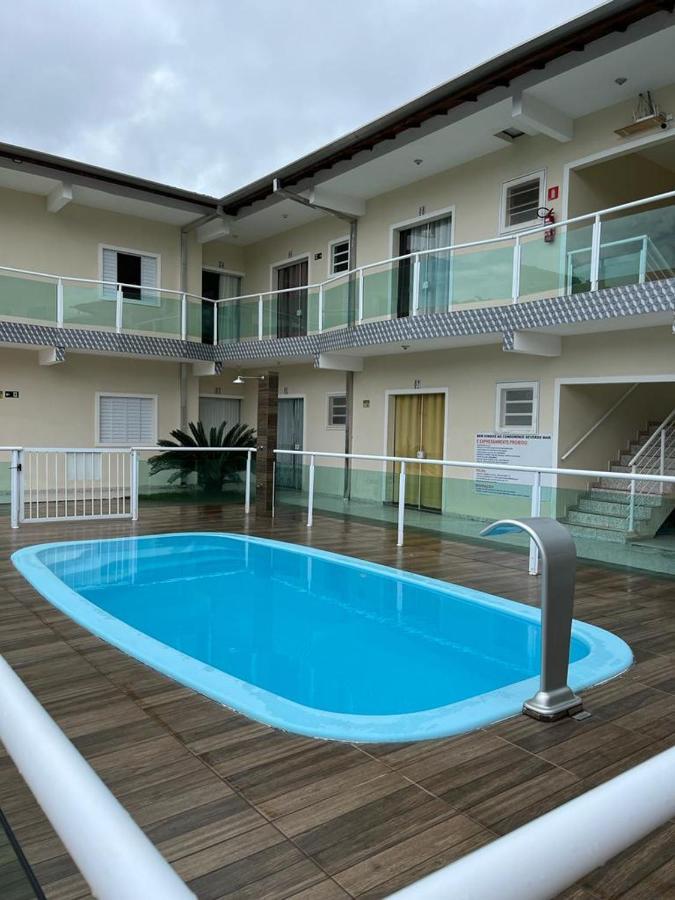 Cond Severos Mar L Apto- 16 C/ Piscina Ubatuba Kültér fotó